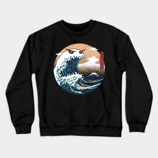 The Great Monster of Kanagawa Crewneck Sweatshirt